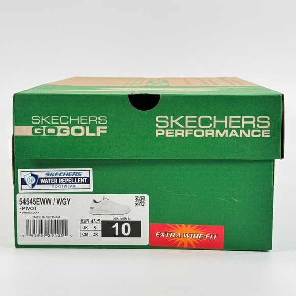 Skechers GO GOLF Pivot EXTRA WIDE \'White\' 54545EWW-WGY Multi Size main image 14